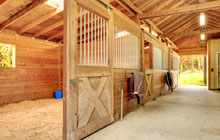 Otterburn Camp stable construction leads